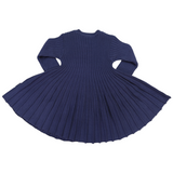 Swing Knit Dress Navy AW25