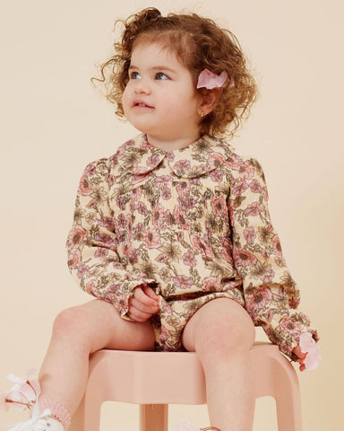 Buttercup Baby Collared Romper AW25