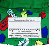Boys Classic Bucket Sun Hat- Blocks SS25