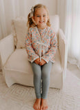Cornflower Rib Leggings AW25