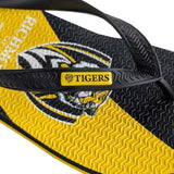 AFL - Richmond Tigers Regular Thongs + Additional Straps