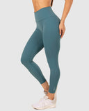 Flow Ladies Leggings- Jade Blue SS25