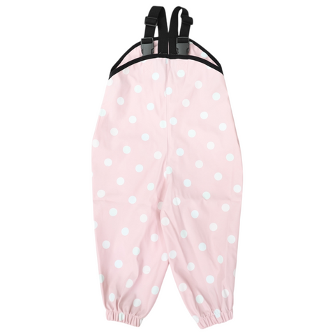 Polka Colour Change Waterproof Overall Pink AW25