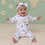 Dog Park Organic Snugglesuit Convertible Romper AW26