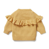 Dijon Knitted Ruffle Cardigan AW24