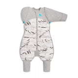 Swaddle Up Stage 2 Transition Suit Extra Warm 3.5Tog- Penguin Parade Grey