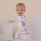 Set Sail Organic Snugglesuit Convertible Romper AW26