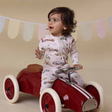 Vintage Cars Organic Snugglesuit Convertible Romper AW26