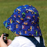 Boys Toddler Bucket Sun Hat- Monster Truck SS25