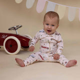 Vintage Cars Organic Snugglesuit Convertible Romper AW26