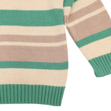 Striped Sweater Green AW25