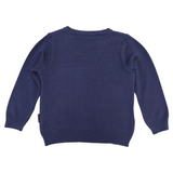 T-REX Sweater Navy AW25