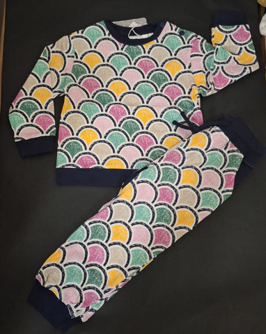 Arch Print Pyjamas Green AW25