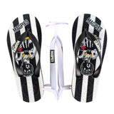 AFL - Collingwood Magpies KIDS Thongs + Additional Straps