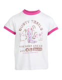 Cowgirl Ringer Tee- Vintage White SS25