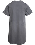 Wild Heart Tee Dress Charcoal SS25