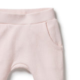 Pink Organic Quilted Pant AW24