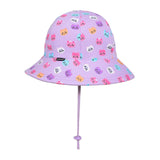 Girls Ponytail Bucket Sun Hat- Kitty SS25