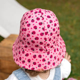 Girls Toddler Bucket Sun Hat- Ladybug SS25