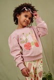 Veggie Crew Placement Puff Sweater AW25