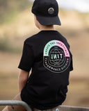 Evolve Youth Tees- Black SS25