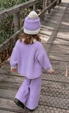 Chunky Knit Jumper- Lilac AW26