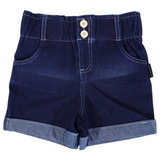 Denim High Waisted Short Dark SS25