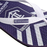 AFL - Fremantle Dockers Regular Thongs + Additional Straps