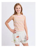 Callie Rib Tank Pink SS25