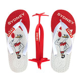 AFL - Sydney Swans KIDS Thongs + Additional Straps