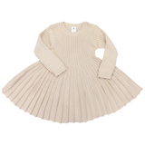 Swing knit Dress Beige AW25