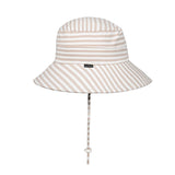 Kids Classic Bucket Sun Hat- Natural Stripe SS25