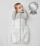 Swaddle Up Stage 1 Warm 2.5Tog- White Dreamer