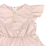 Tiered Cotton Lawn Dress Dusty Pink SS25