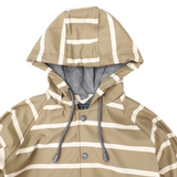 Colour Change Stripe Raincoat Chestnut AW25