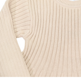 Swing knit Dress Beige AW25