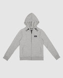 Stack Youth Fleece Zip Hoodie- Grey Marle AW25