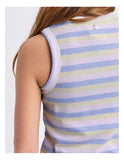 Callie Rib Tank Purple SS25