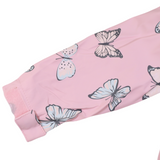 Butterfly Colour Change Terry Towelling Lined Raincoat Fairytale Pink AW24