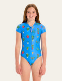 Playa Bonita Paddlesuit- Playa Bontia Blue SS25