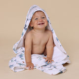 Ocean Organic Hooded Baby Towel SS24