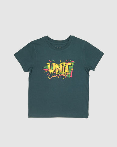 Doozy Kids Tees- Dark Teal SS25