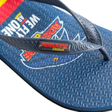 AFL - Adelaide Crows Regular Thongs + Additional Straps