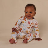 Cowboys Organic Snugglesuit Convertible Romper