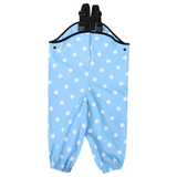 Polka Colour Change Waterproof Overall Blue AW25