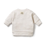 Oatmeal Organic Quilted Sweat AW24