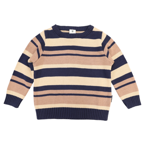 Striped Sweater Navy AW25