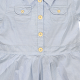 Chambray Tiered Swing Dress Light SS25