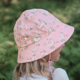 Girls Ponytail Bucket Sun Hat- Quackers SS25