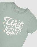 Charlie Kids Tees- Sage Green SS25
